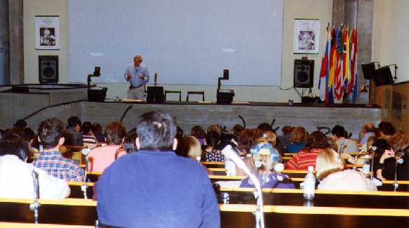 The P.M. Dirac Lecture Hall in San Domenico